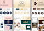 create a logo, social media kit, and branding